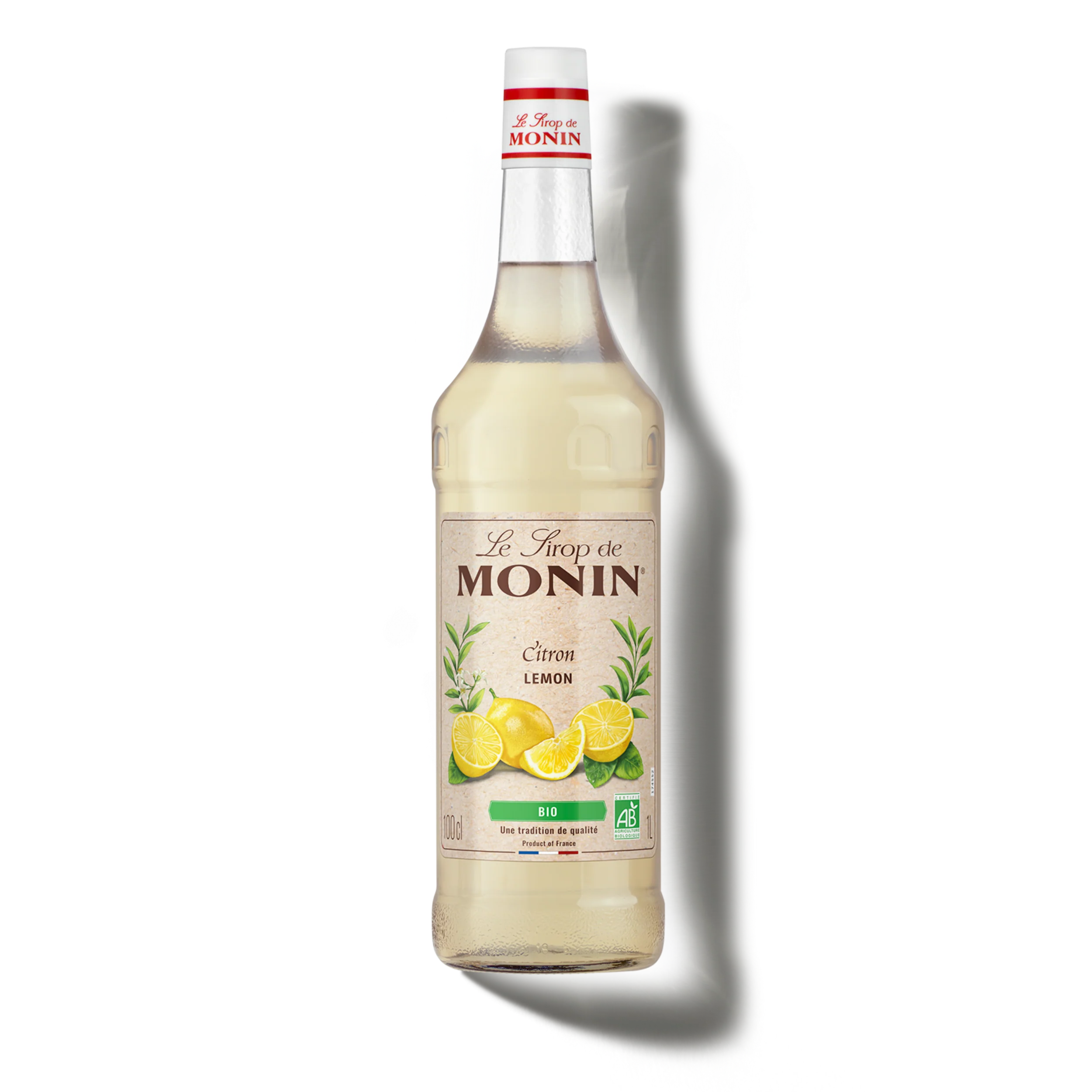 Le Sirop de MONIN Citron Bio