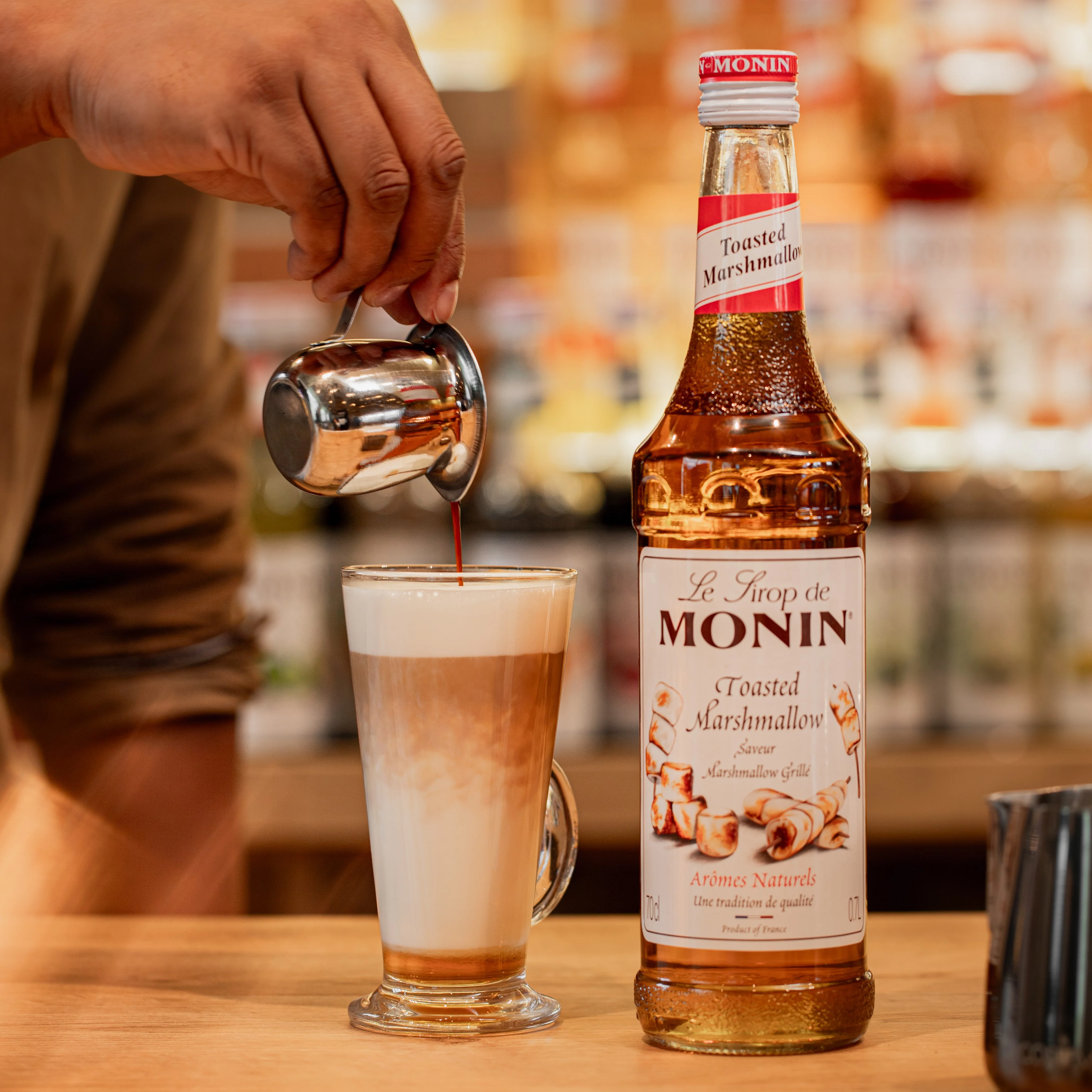 Le Sirop de MONIN Saveur Marshmallow Grillé - Image 4